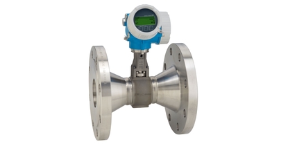 Picture of vortex flowmeter Prowirl R 200 with reduced line size for measurements in low flow range