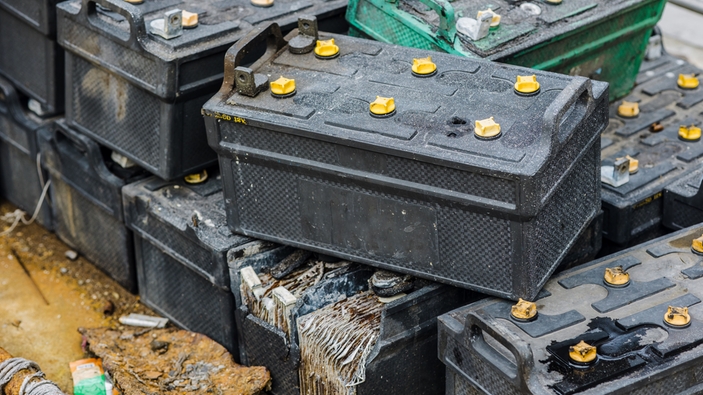 Zbiórka baterii litowych przeznaczonych do recyklingu