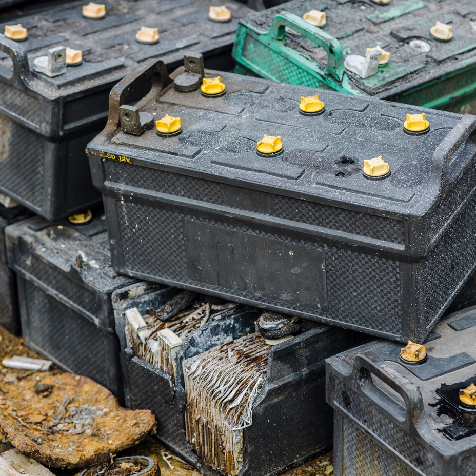 Akumulatory litowe przeznaczone do recyklingu