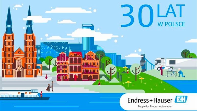 Endress+Hauser świętuje 30-lecie swojego polskiego oddziału 