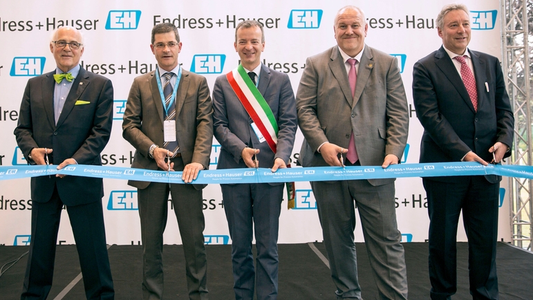 Inauguracja nowych obiektów, Endress+Hauser Włochy