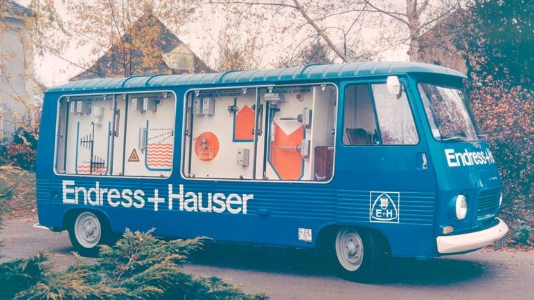 Sześć pełnych wrażeń dekad: Historia Endress+Hauser