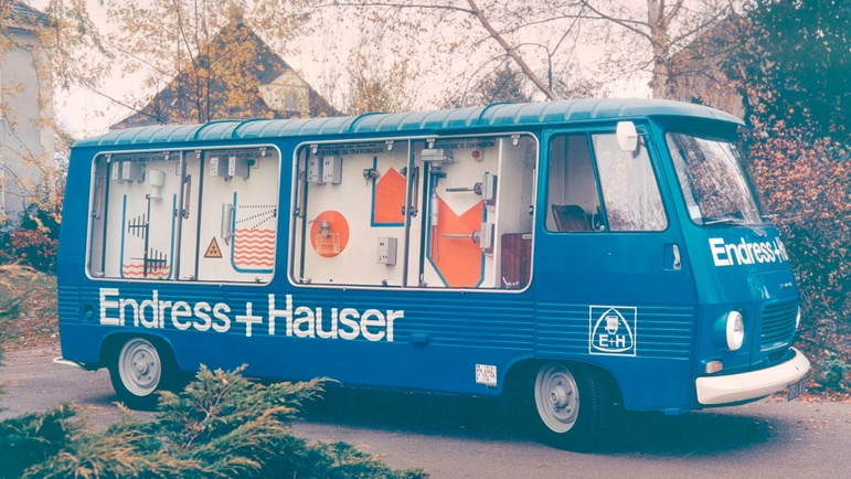 Sześć pełnych wrażeń dekad: Historia Endress+Hauser