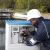 Automatyczne pobieranie próbek w oczyszczalni ścieków za pomocą stacji Liquistation CSF48.