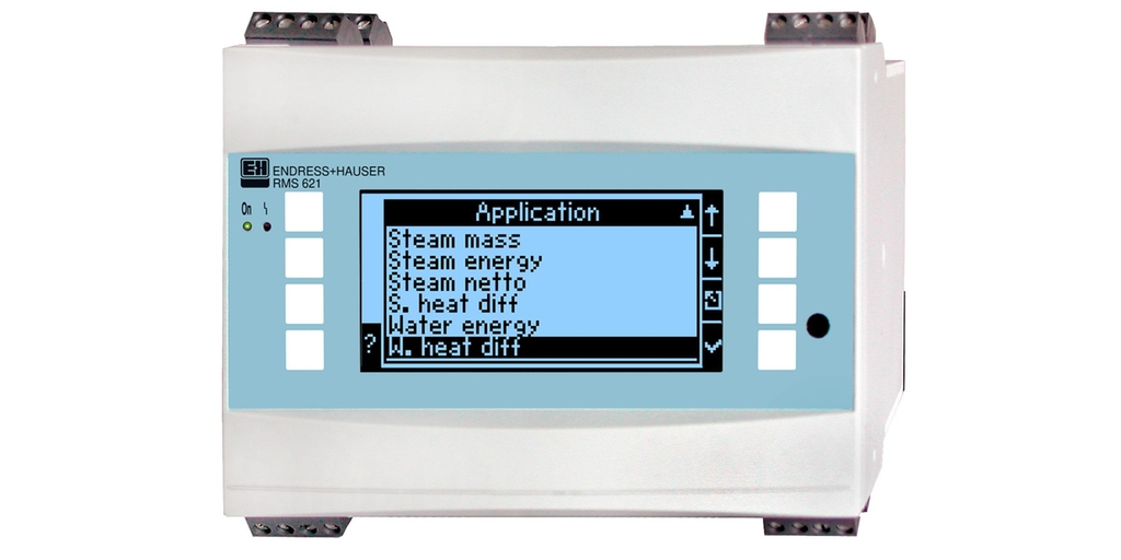 Licznik ciepła RMS621 — przemysłowy licznik do obliczania parametrów energetycznych wody i pary