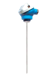 TST410 Termometr rezystancyjny z osłoną i główką przyłączeniową typu mignon