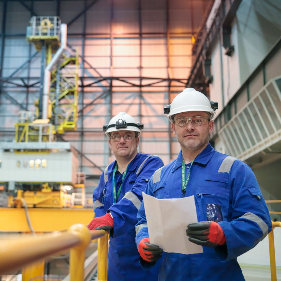 Dwóch klientów Endress+Hauser w elektrowni