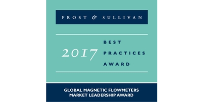 Przepływomierze elektromagnetyczne Endress+Hauser zostały wyróżnione nagrodą Global Market Leadership Award