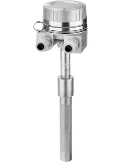 Zdjęcie termometru modułowego ModuLine TM131 z czujnikiem rezystancyjnym lub termoparą, wykonanie ognioszczelne