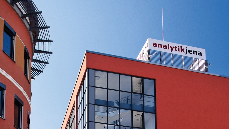 Główny budynek Analytik Jena w Jenie, Niemcy