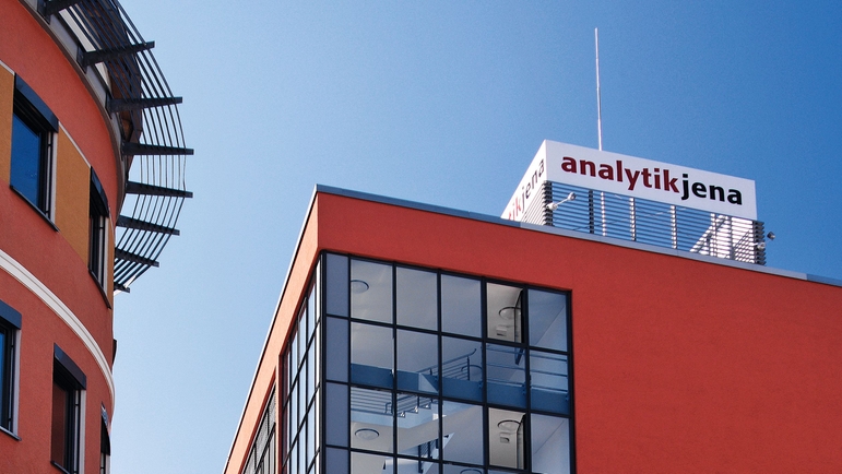 Główna siedziba firmy Analytik Jena w Jenie, Niemcy