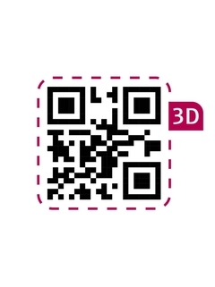 Kod 3D QR dla przepływomierza Prosonic Flow G