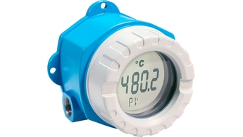 Zdjęcie obiektowego przetwornika temperatury iTEMP TMT142B z komunikacją HART® i Bluetooth®