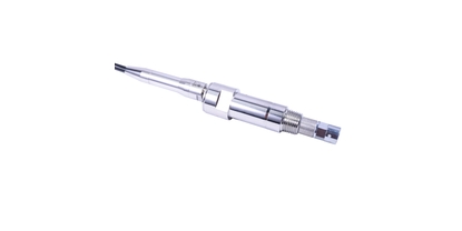Sonda Raman Rxn-30: widok z boku, sonda skierowana do dołu w prawo