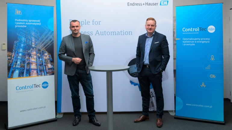 Endress+Hauser i ControlTec połączyły siły w ramach umowy partnerskiej