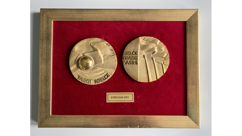 Medal Targów EXPO-GAS dla Ramana RXN5
