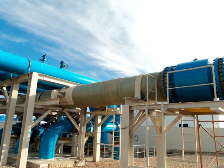 Seawater desalination plant