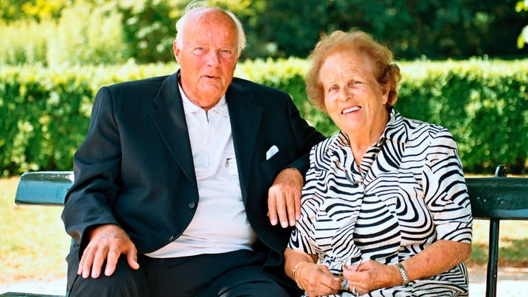 Georg H Endress (1924-2008) i Alice Endress Vogt (1919-2016) byli małżeństwem od 1946 roku.